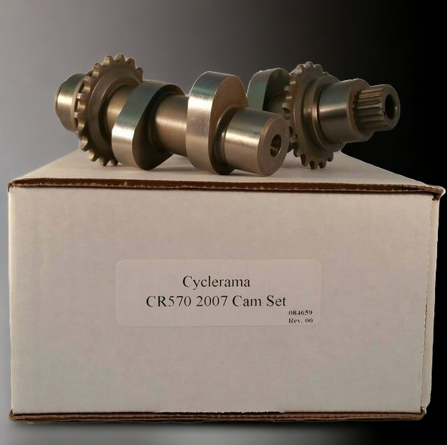 Cycle-Rama Inc. CR570-2 – Twin Cam 07″ – up – Chain Drive