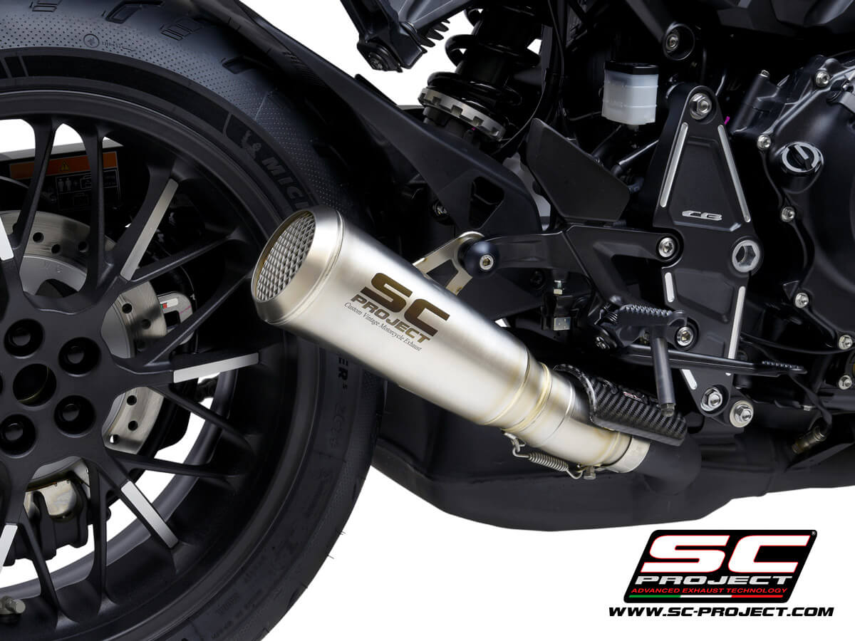 HONDA CB1000R (2021-2024) Conico 70'S Muffler, stainless steel