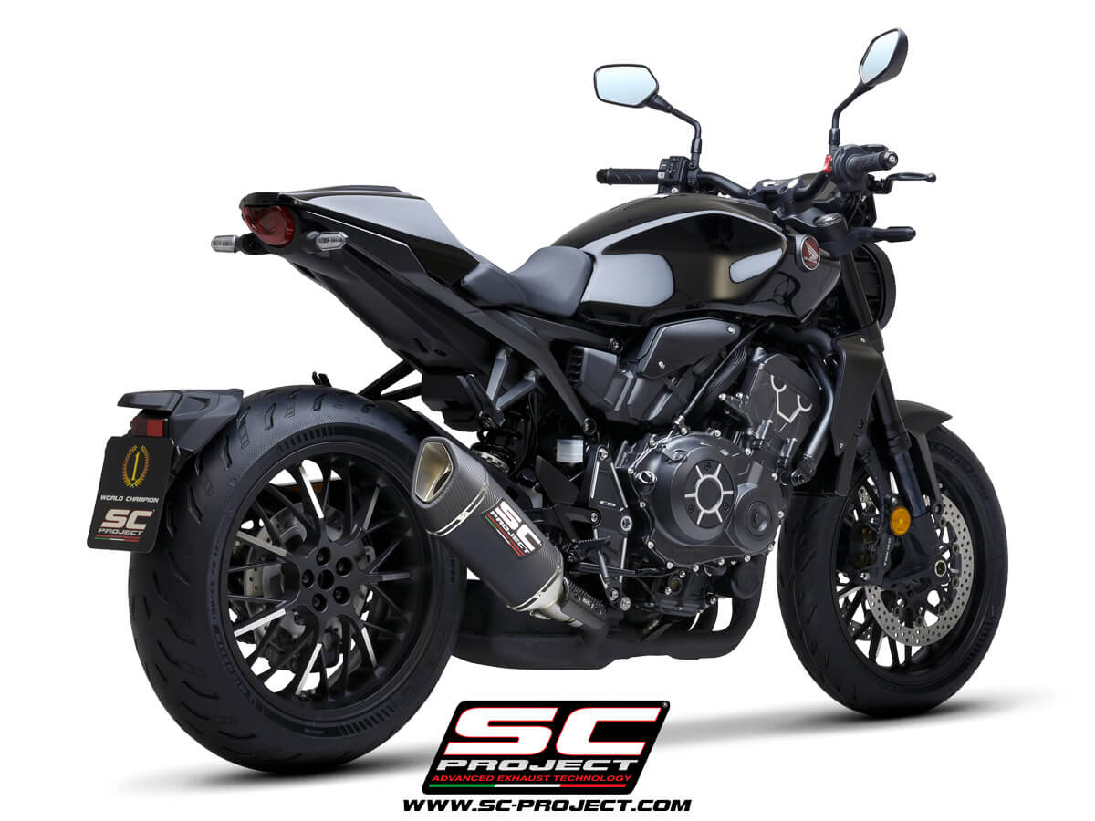 HONDA CB1000R (2021-2024) SC1-R Muffler, with carbon fibre end cap