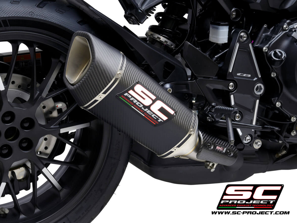 HONDA CB1000R (2021-2024) SC1-R Muffler, with carbon fibre end cap