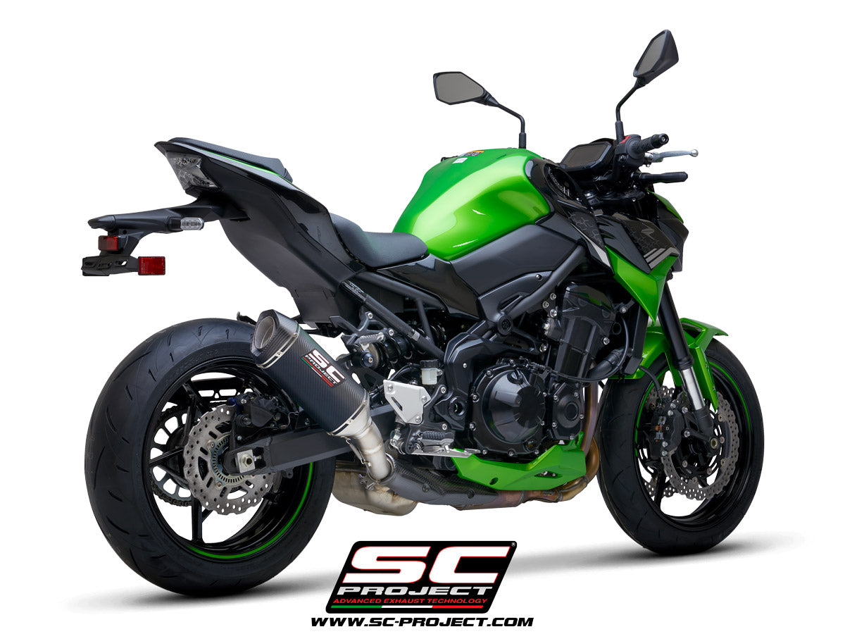 KAWASAKI Z 900 (2017 - 2019) SC1-M Muffler, with Carbon fibre end cap
