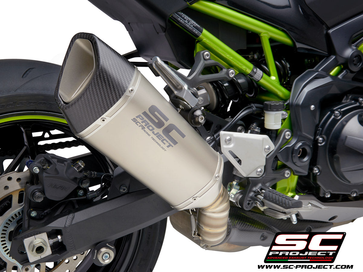 KAWASAKI Z 900 2020 SC1-R Muffler, with Carbon fibre end cap