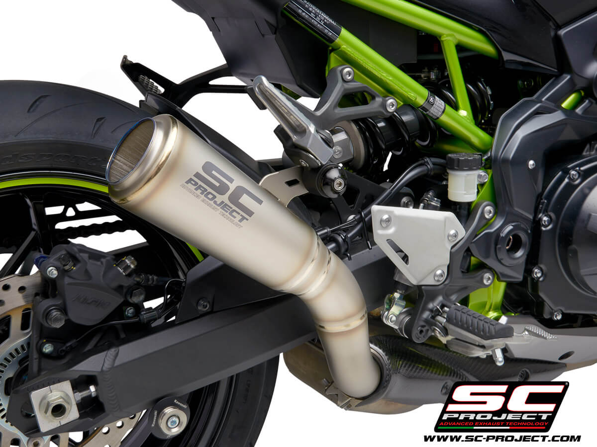 KAWASAKI Z 900 (2021-2024) S1-GP Titanium Muffler
