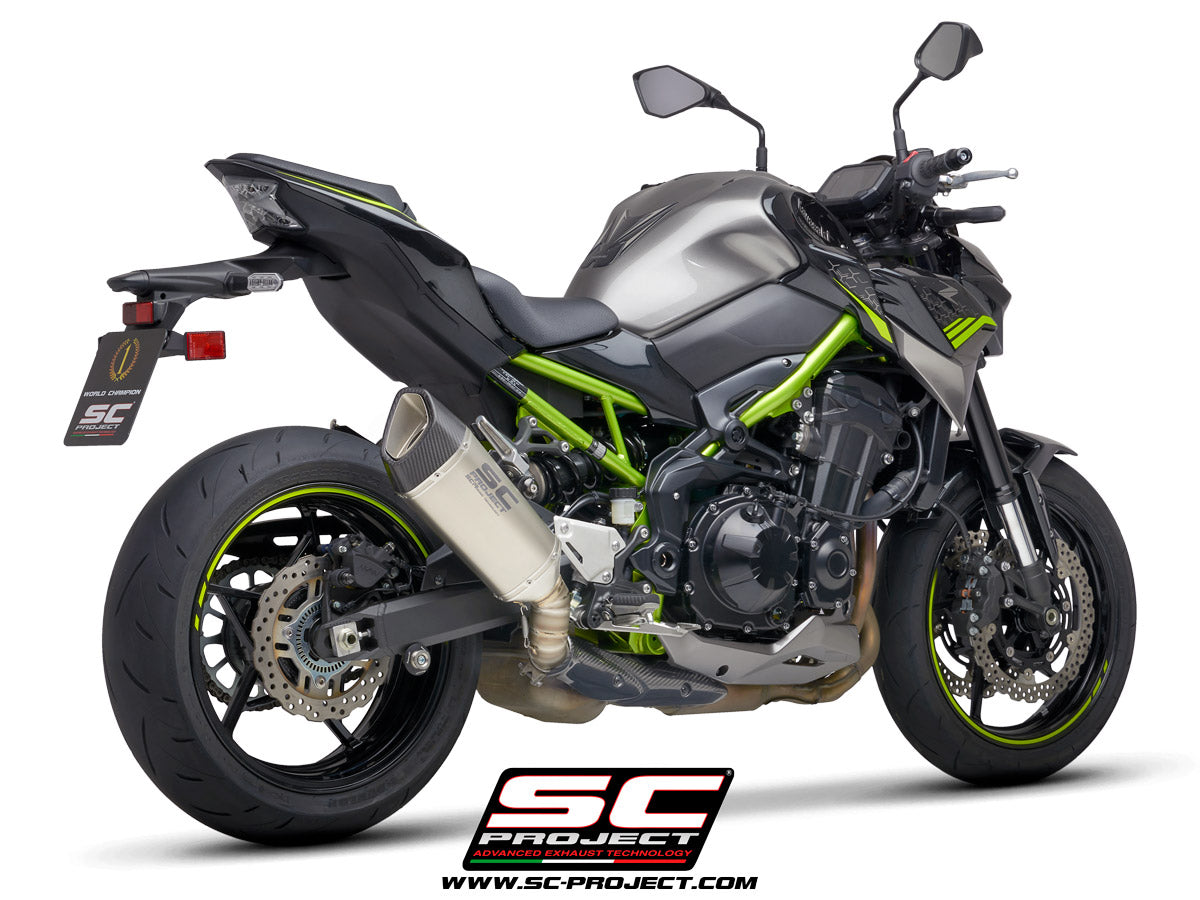 KAWASAKI Z 900 (2021-2024) SC1-R Muffler, with Carbon fibre end cap