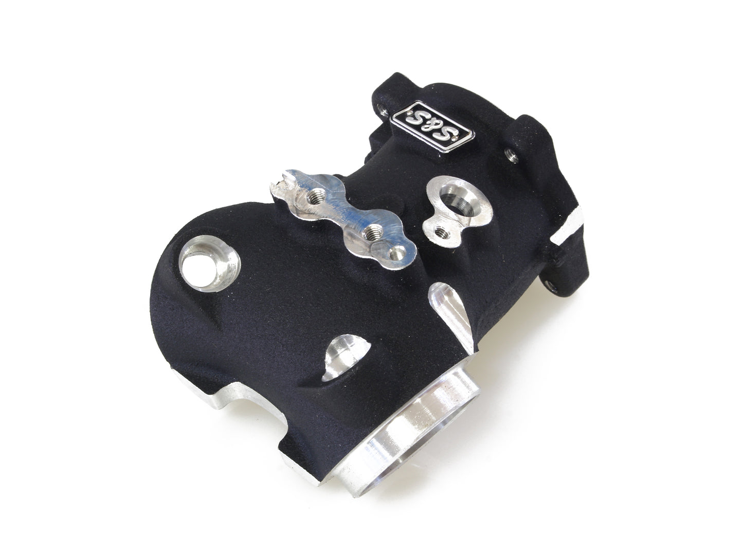 55mm Performance Manifold - Black. Fits Milwaukee-Eight 2017up.