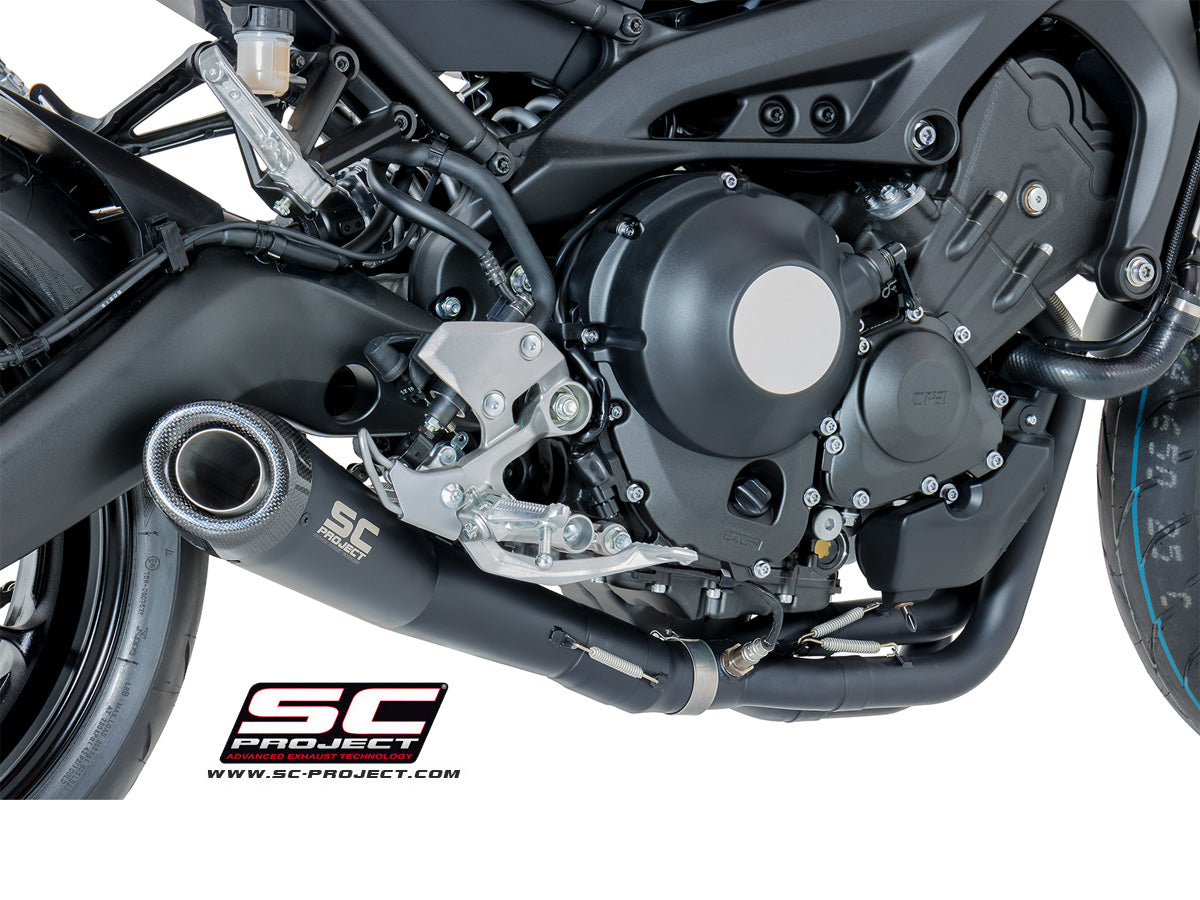 YAMAHA MT-09 (2014 - 2016) Full Exhaust System 3-1, with Conical Muffler