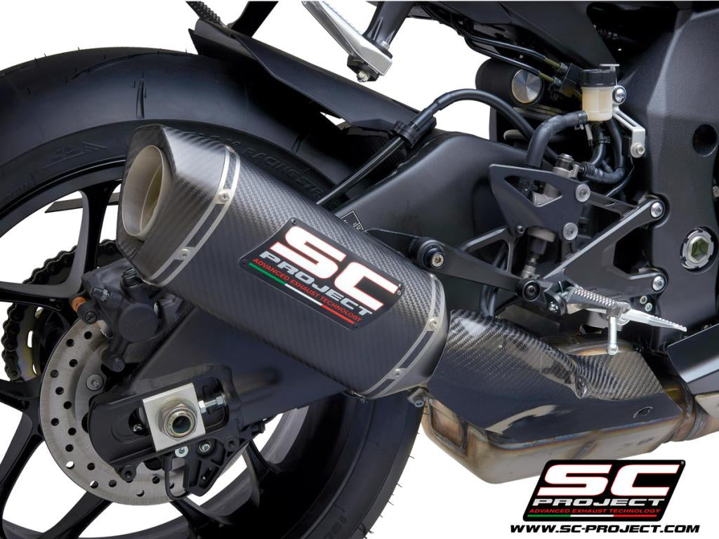 YAMAHA YZF R1 (2020-2024) - R1M SC1-S Muffler, with Carbon fibre end cap