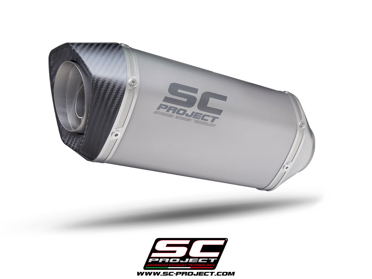 YAMAHA YZF R1 (2020-2024) - R1M SC1-S Muffler, with Carbon fibre end cap