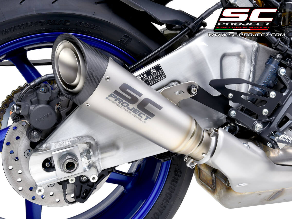 YAMAHA MT-10 (2022-2024) S1 Muffler, titanium