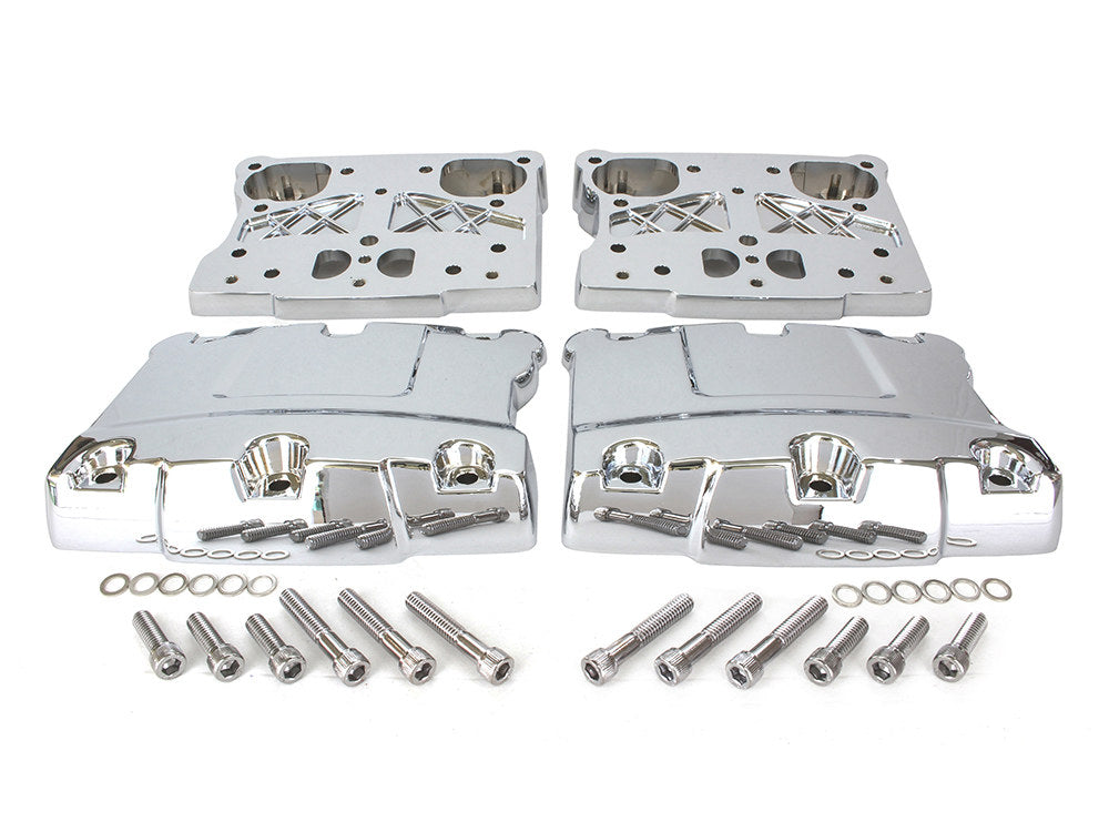 Rocker Covers – Chrome. Fits Twin Cam 1999-2017