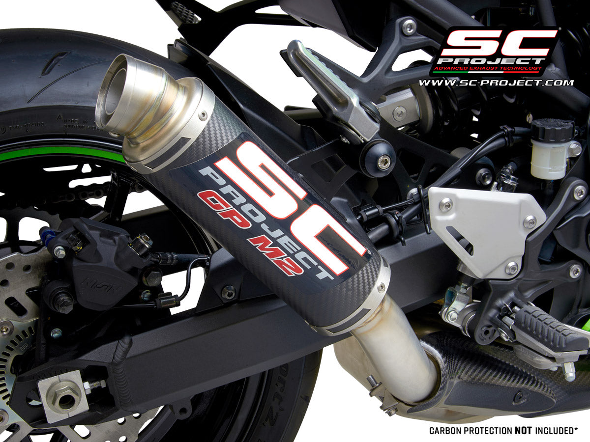 KAWASAKI Z 900 (2017 - 2019) GP-M2 Muffler, Carbon fibre