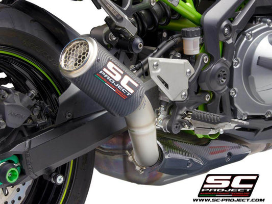 KAWASAKI Z 900 (2017 - 2019) - CR-T Muffler, with Titanium mesh on exit pipe